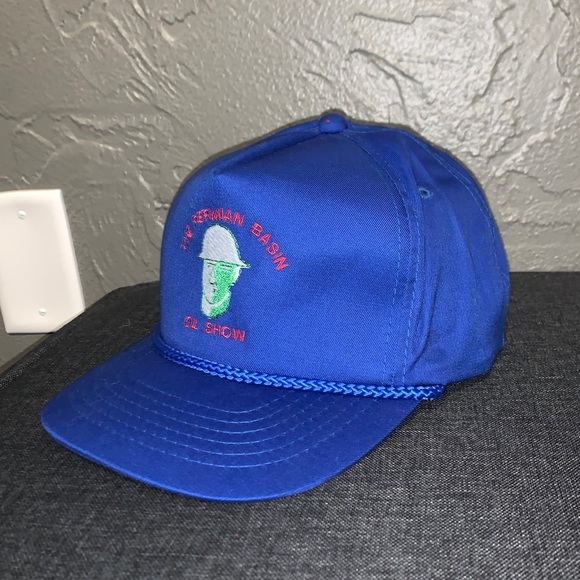 Vintage The Permian Basin Oil Show Gas Hat - Picture 3 of 7